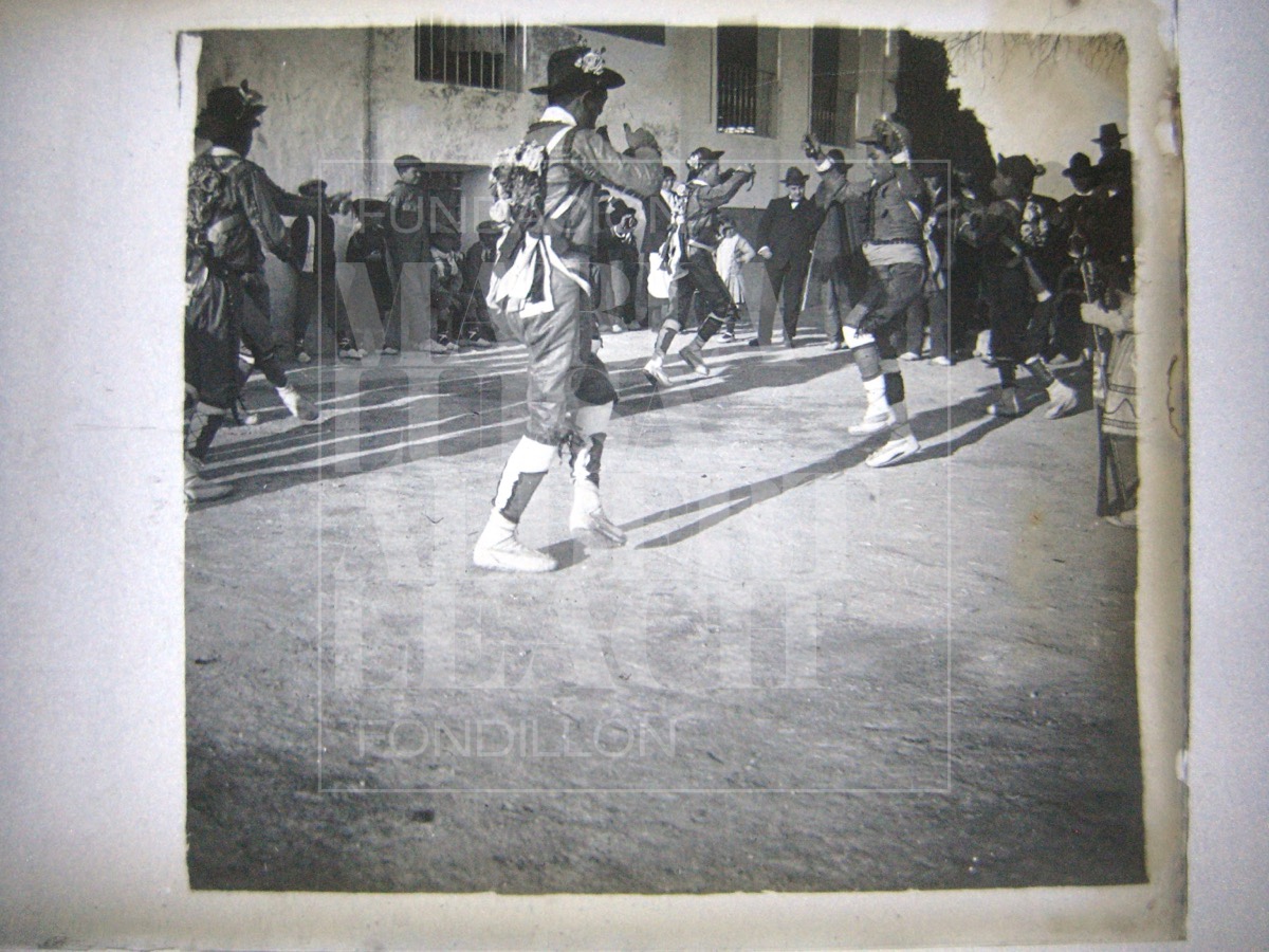 Placa estereoscópica del archivo fotográfico de Antonio Martínez Torrejón, principios del siglo XX