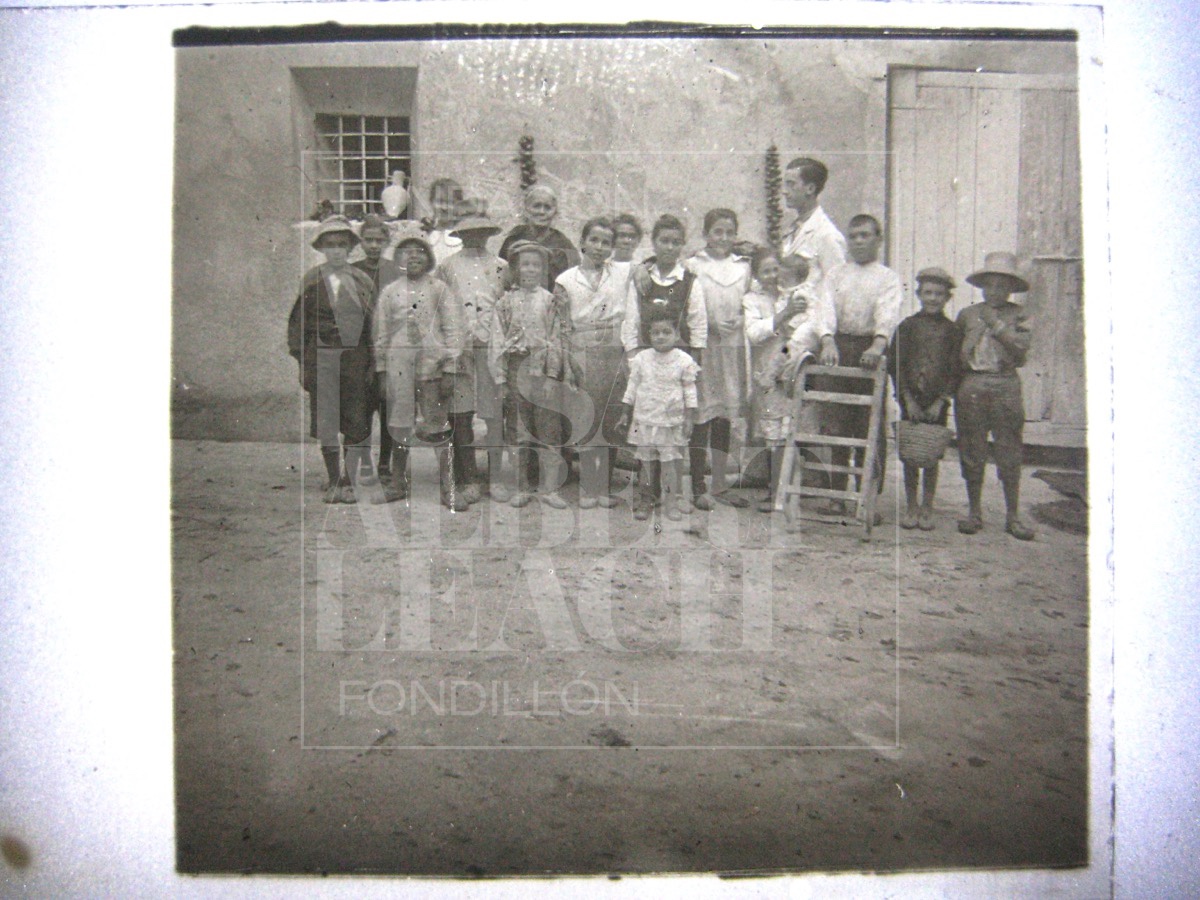 Placa estereoscópica del archivo fotográfico de Antonio Martínez Torrejón, principios del siglo XX