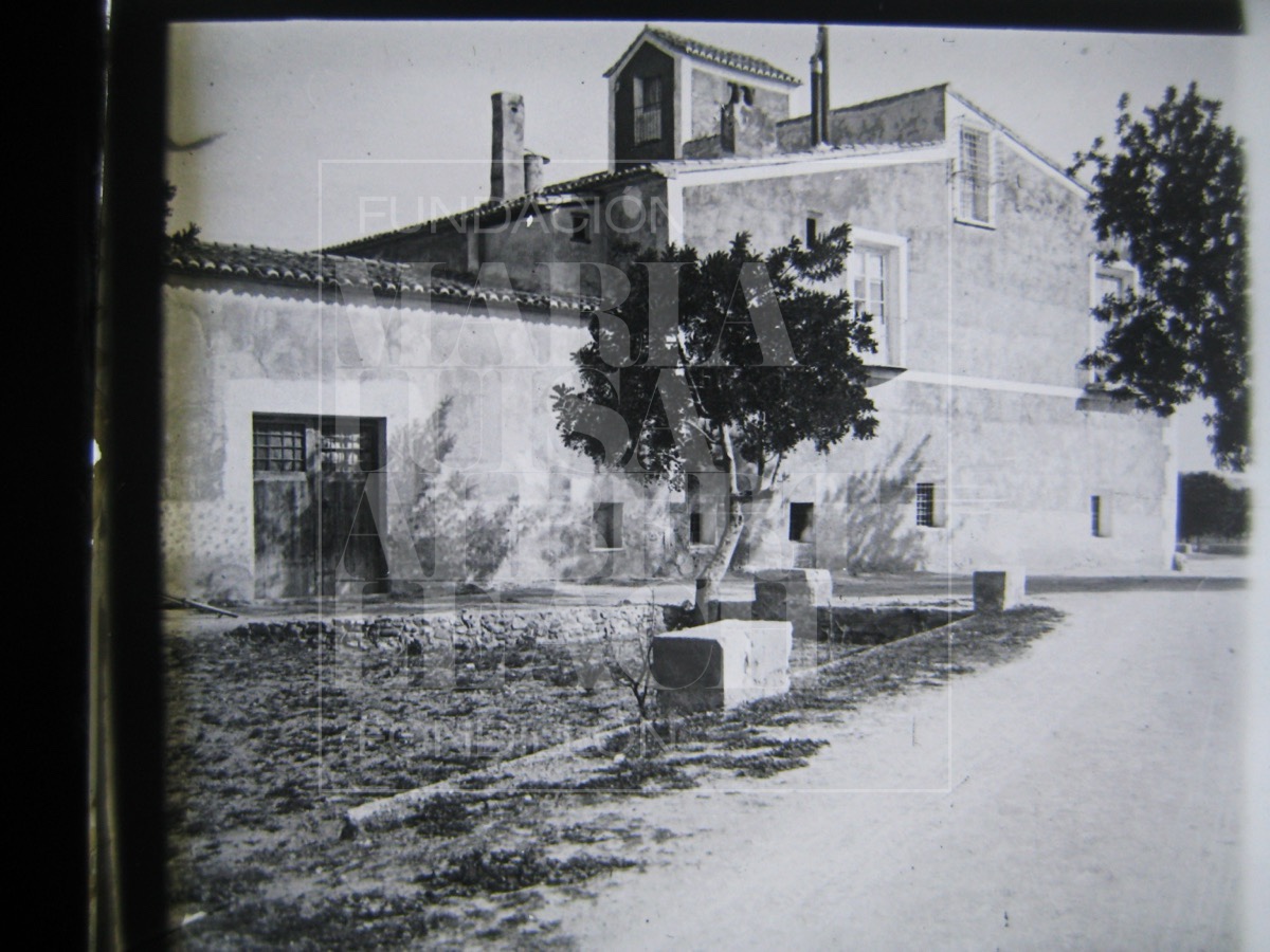 Placa estereoscópica del archivo fotográfico de Antonio Martínez Torrejón, principios del siglo XX