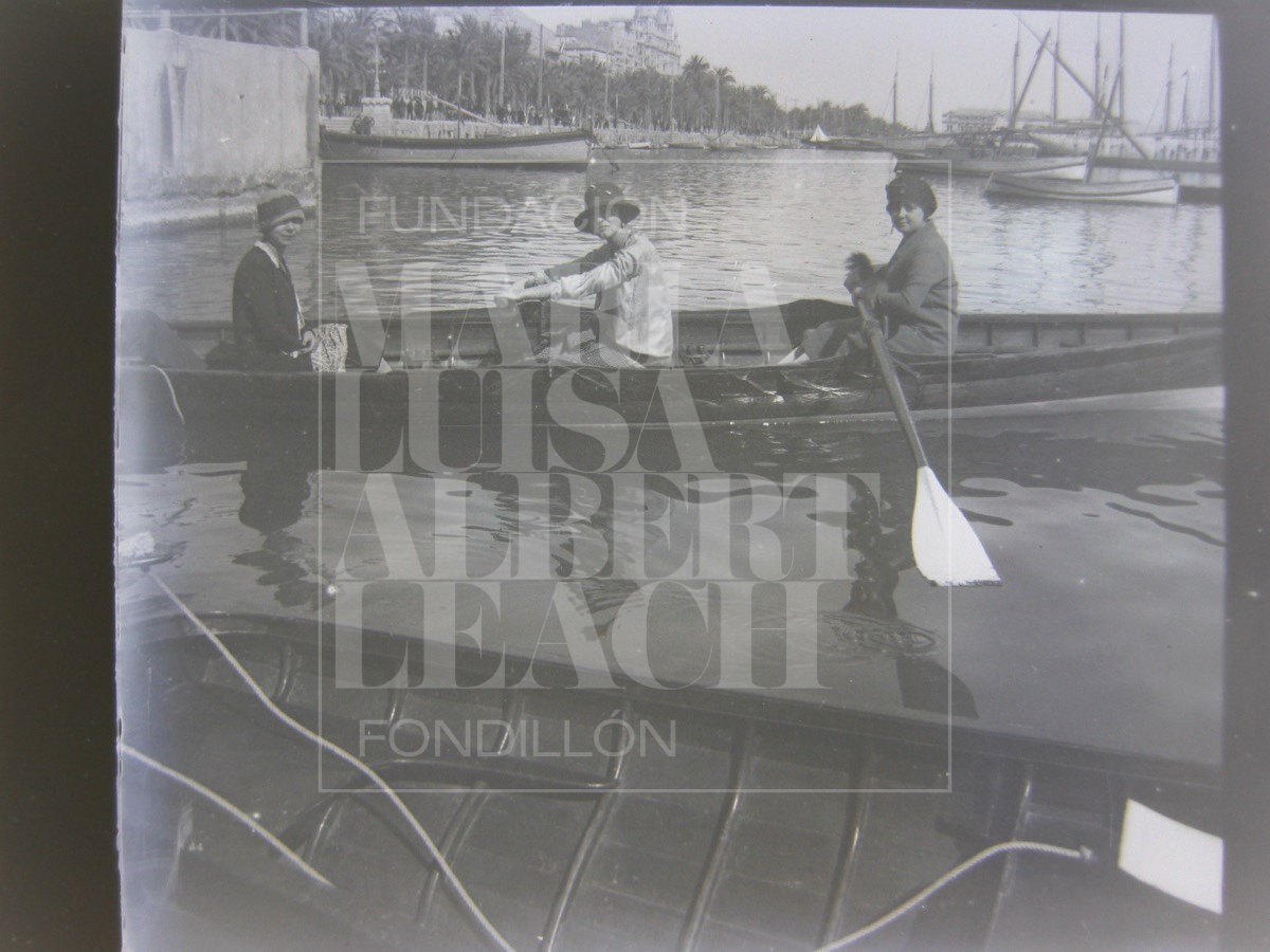 Placa estereoscópica del archivo fotográfico de Antonio Martínez Torrejón, principios del siglo XX