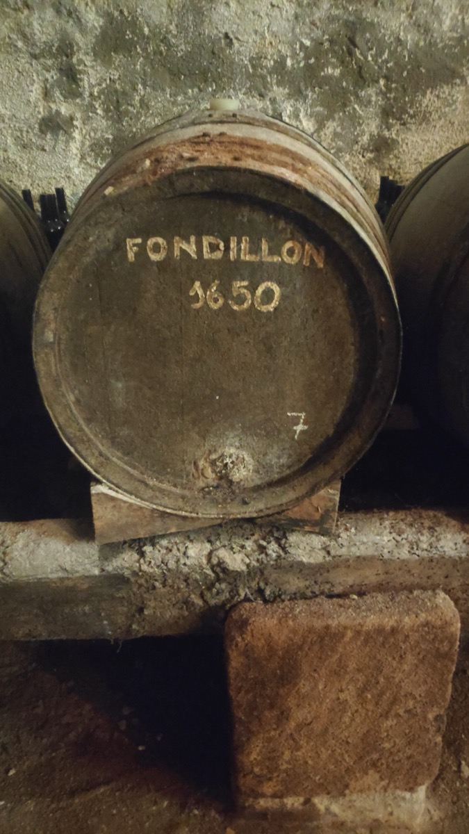 Tonel 7 en la bodega de la Finca Cassou